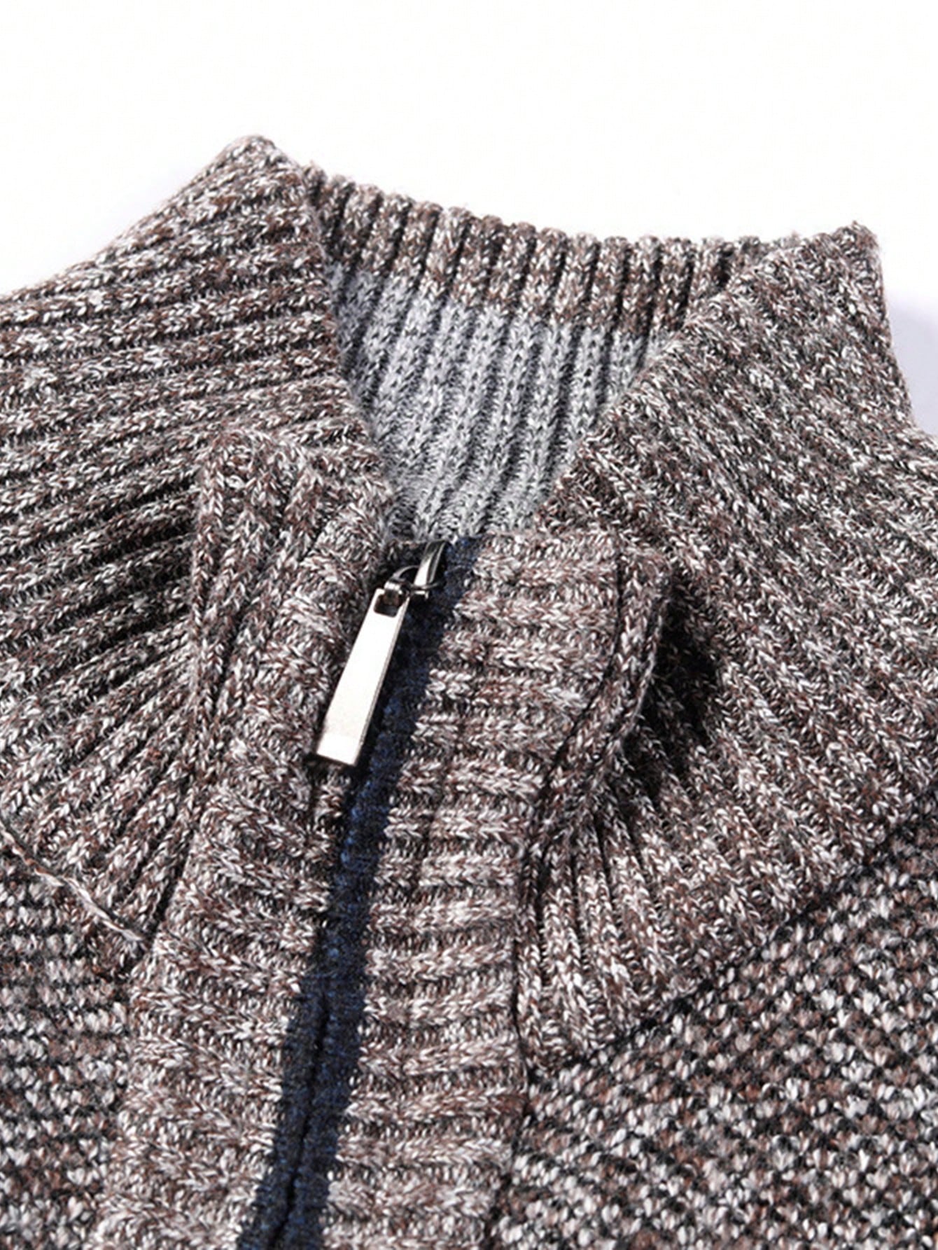 Men's Zip Up Thermal Cardigan