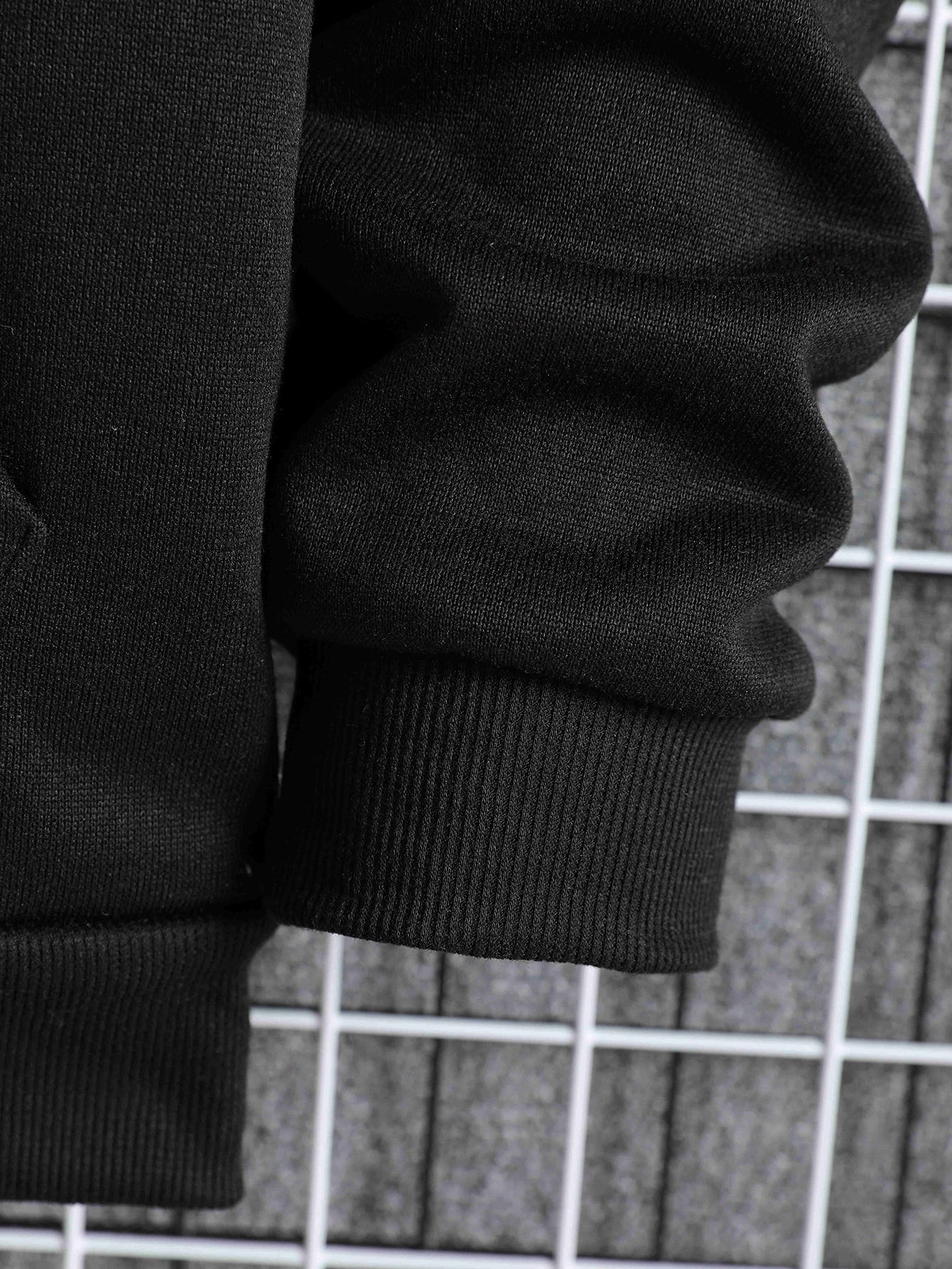 Men's Zip Up Drawstring Slant Pocket Hoodie