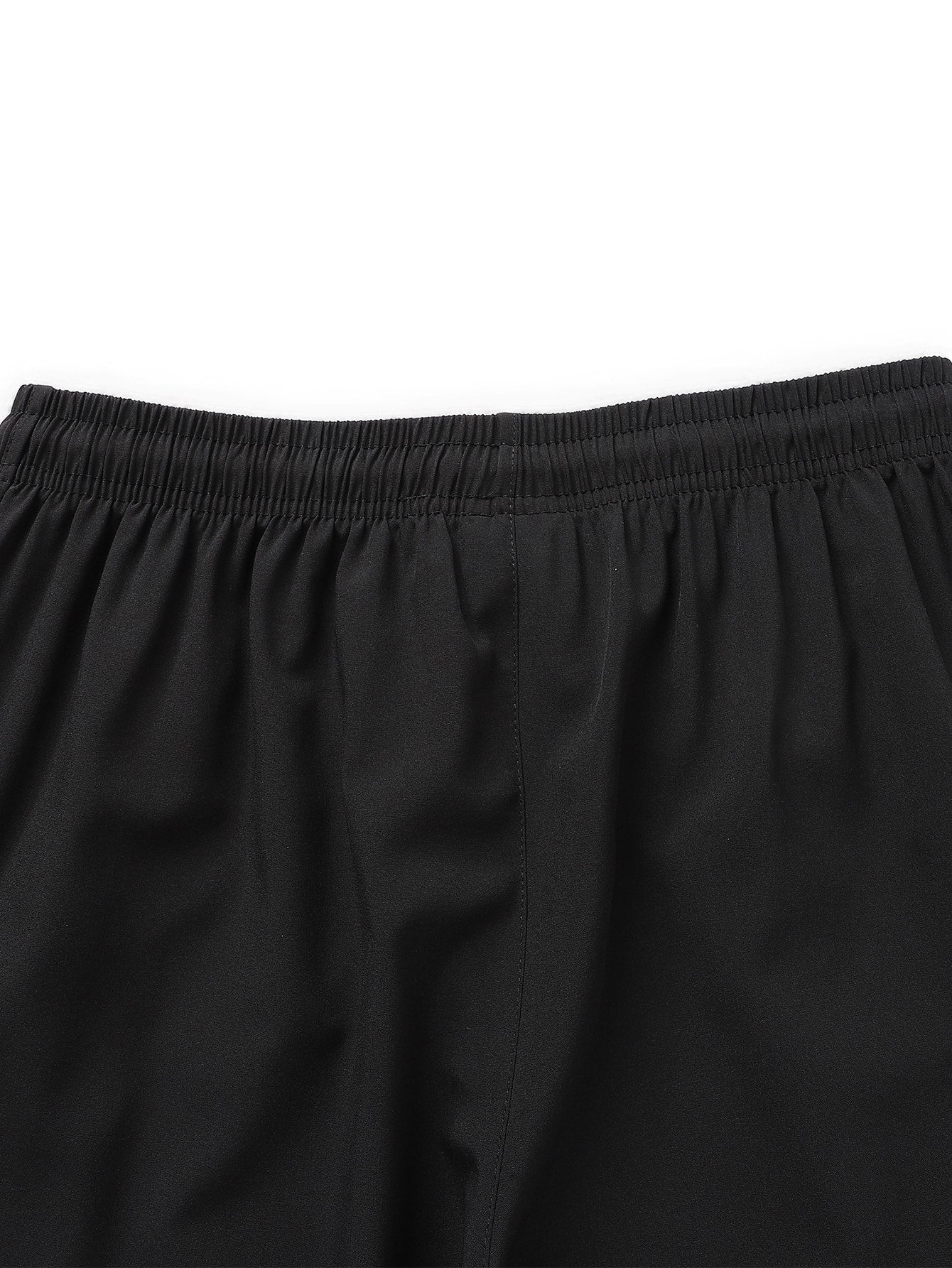 Men's Drawstring Waist Zipper Pocket Shorts