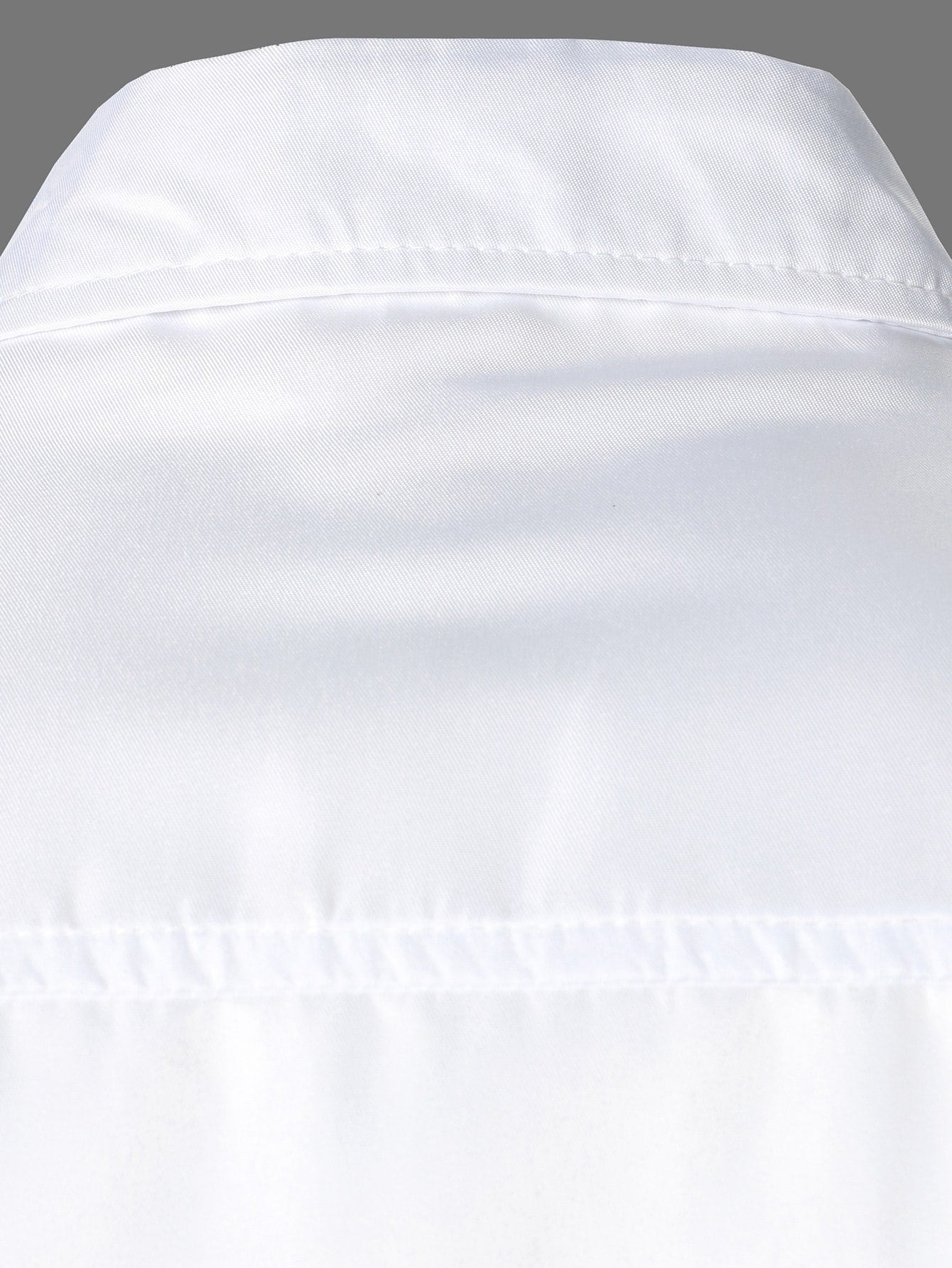 Men's Button Front Solid Shirt