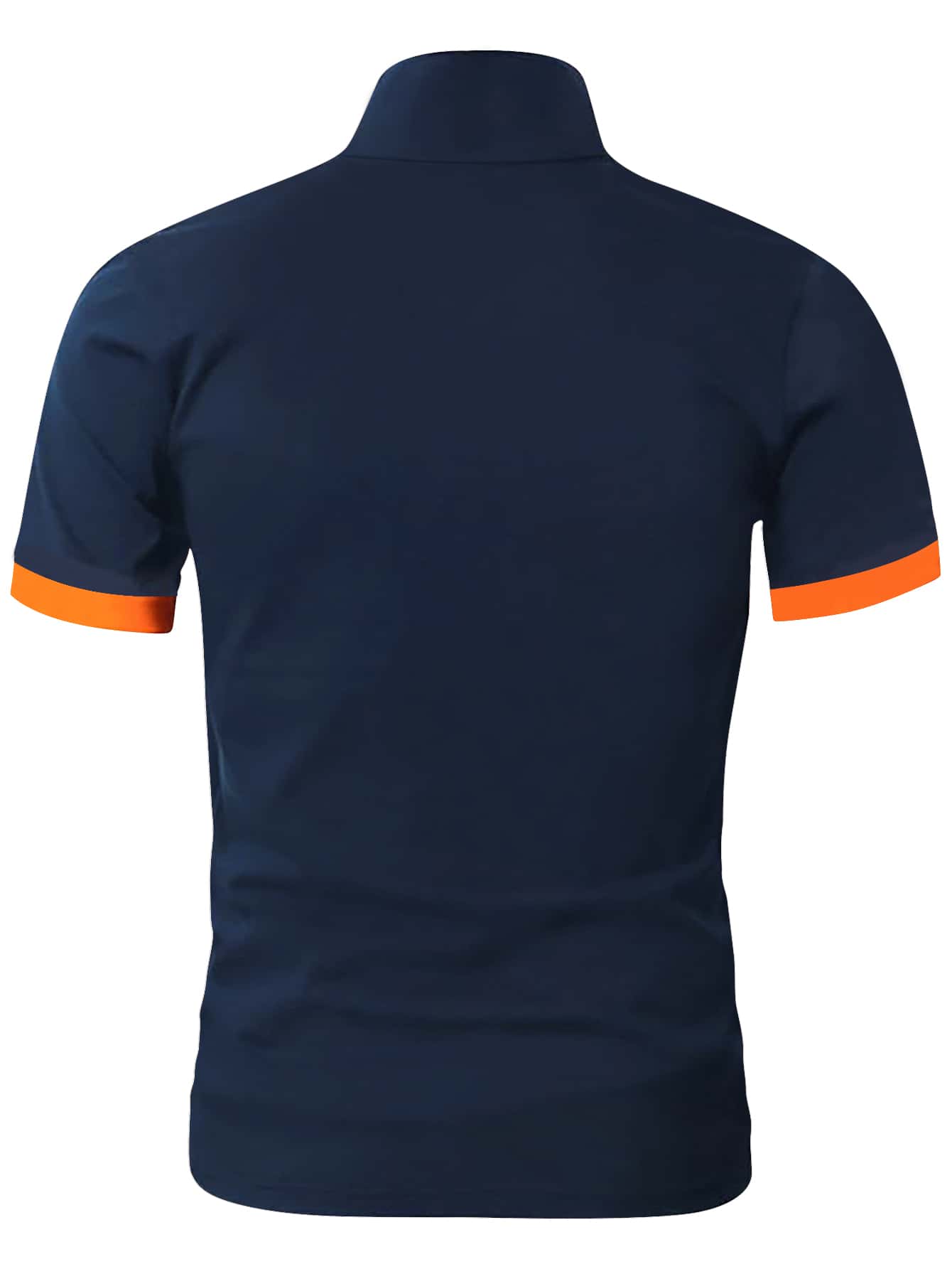 Men's Contrast Trim Polo Shirt