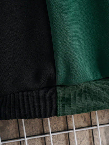 Men's Plus Two Tone Thermal Lined Sweatshirt