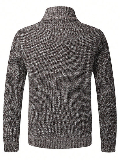 Men's Zip Up Thermal Cardigan